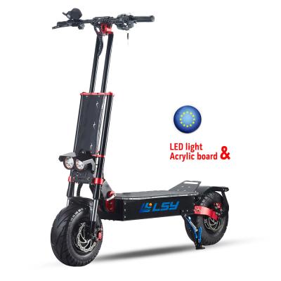 China EU Warehouse Unisex Electric Scooter 5600w Electric Scooter Dual Motor 5600w LSY X5 Electric Scooter 5600w for sale