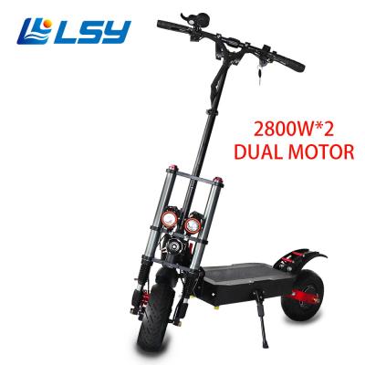 China Wholesale price 5600w cheap women 2020 11 inch two wheels scooters foldable electric scooters for adult for sale