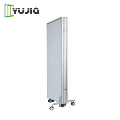 China OEM High Quality Separate Portable Wall Office White Board Movable Partition On Wheel for sale