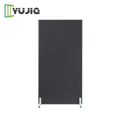 China Aluminum Material Classroom Separate Office Partition Black MDF Fabric Profile Morden Interior Wall for sale