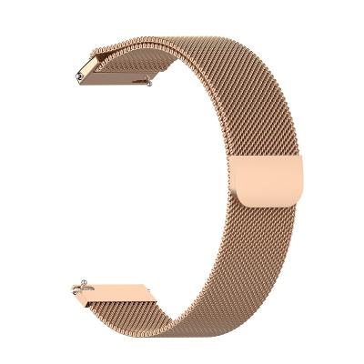 China Magnetic Stainless Steel Metal Belt Stainless Steel Watch Band Buckle Strap Milanese Strap Bands Bands Replacement For Samsung Galaxy Watch 42mm for sale