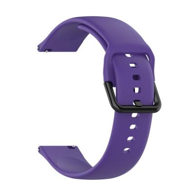 China New Design Rubber 20mm For Garmin Forerunner 245 Watch Replacement Accessory Wristband Sports Strap Soft Rubber Band for sale