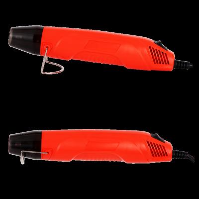 China Diy 250w 220v Portable Adjustable Temperature Mini Heat Shrink Gun For Handheld Electric Craft Custom Cool/Hot Air for sale