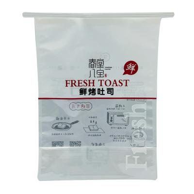 China New High Qualit0y Greaseproof Thread Toasting Paper Food Bag Bread Packaging Sealing Plastic Bag for sale