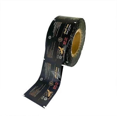 China Foil Custom Plastic Foil Laminated Heat Sealable Flexible Food Packaging Materials Roll Stock Film For Automatic Packaging for sale