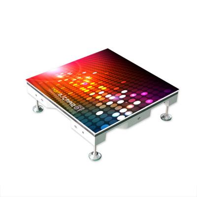 China Indoor High Resolution Outdoor Capacitive Waterproof Full Color P5.2 Induction Led Display Screen Tile Mall for sale