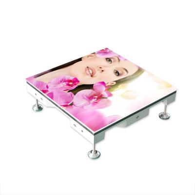 China IP65 P6.25 Indoor Waterproof Full Color Commercial Advertising Floor Tile Led Display Mall for sale