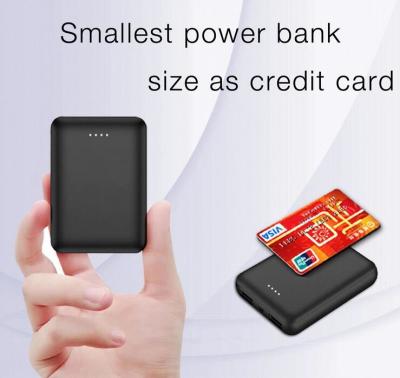 China Aluminum Small size power bank 10000mah with black,white,pink colors for iPhones for sale