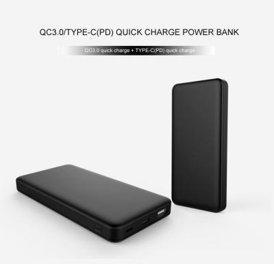 China Fast charge QC3.0 waterproof IP64 PD 18W cheap price 10000mAh powerbanks for sale