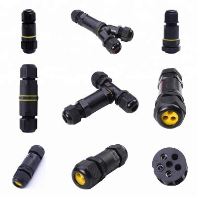 China CE Underwater Waterproof Connector TUV SAA IP68 Outdoor Cable Connector 4M 4M 2pin 3pin 4pin 5pin IP68 For LED Lighting for sale