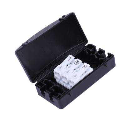 China Greenway patented 3 way electrical cable junction box with quick connector 34.5*26mm for sale