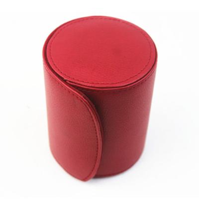 China Handmade Hot Sales PU Leather Link Box Custom Logo Luxury Gift Strap Packaging Paper Watch Box for sale