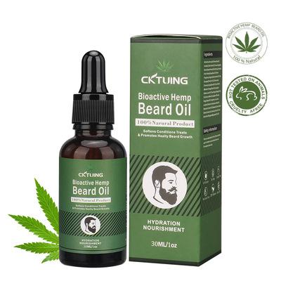 China Custom Beard Growth Beard Oil Set Including Beard Oil and Balm, American Natural Men's Whole Beard Growth Skin 30ml for sale