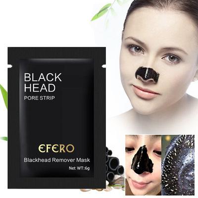 China HOT Selling Facial Mask Natural Blackhead Peeling Bamboo Charcoal Pore Remover Skin Care Clay Mask for sale