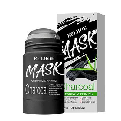 China Moisturize Charcoal Bamboo Facial Mask Deep Cleansing Anthracnose Scars Thoroughly Vitamin C Solid Mask for sale