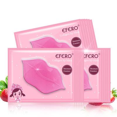 China Wholesale Vegan Organic Lip Mask Patch Moisturizer Moisturizer Hydrating Crystal Pink Lip Mask Lip Patches for sale