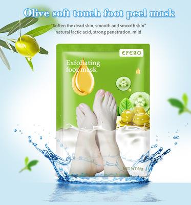 China Natural Organic Custom Foot Care Products Private Label Moisturzing Exfoliating Peeling Olive Skin Care Nourishing Foot Mask for sale