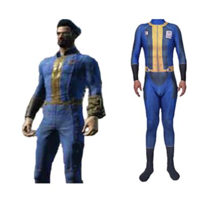 China Plus Size Radioactive Fallout 4 Role Play Game Stage Halloween Cosplay Costume for sale