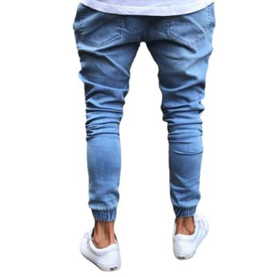 China Breathable Slim Designer Jean Cut All Seasons Denim Fit Biker Pants Casual Pants For Men for sale