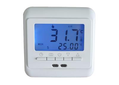 Chine Système programmable IP20 de chauffage par le sol de Digital de thermostat de pièce d'affichage d'affichage à cristaux liquides à vendre