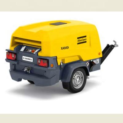 China Copco lubricated Atlas 7bar/100Psi/2.2m3 per minute XAHS38Kd air compressor with Kubota diesel engine, portable air compressor for sale