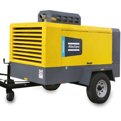 China Copco Lubricated Atlas 7bar/100Psi/3m3/min XAS38Kd Air Compressor with Kubota Diesel Engine, Portable Air Compressor for sale