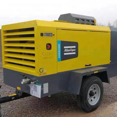 China Lubricated Atlas Copco XAVS236C 14.3m3/min 14bar with Cummins diesel engine air compressor for sale for sale