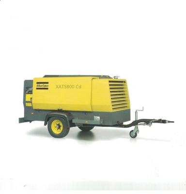 China Atlas copco air-compressor XATS800 cd 22.3m3/min 10.3bar lubricated screw compressor with Caterpillar diesel engine for sale for sale