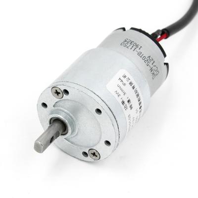 China IP43 12v/24v brushed dc gear motor micro small rpm dc motor low reduce gear motor for sale