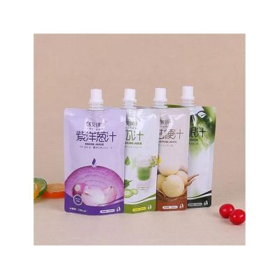 China Customizable Popular Moisture Proof Food Storage Bags With Suction Spout Food Packaging Bags for sale