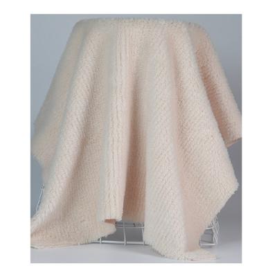 China Anti-static heavy weight 410gsm polyester united chenille bejirog fleece fabric for clothes for sale