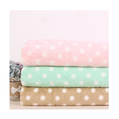 China Anti Static Double Side Brushed Velvet Fleece Arctic Printed Fabric For Blankets for sale