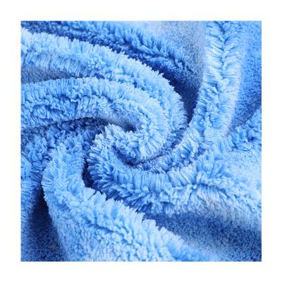 China 500gsm Anti-Static Bond Dyed Water Fine Velveteen Carpet Fabric For Bedroom Living Room for sale