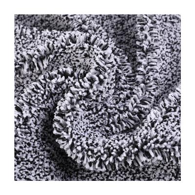 China High Quality Anti-static Yarn Dyed Snowflake Velvet Blanket Fabric Carpet Cloth Wholesale for sale