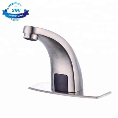 China SS6101 automatic touchless stainless steel sensor basin faucets sense taps automatic mixer taps for sale