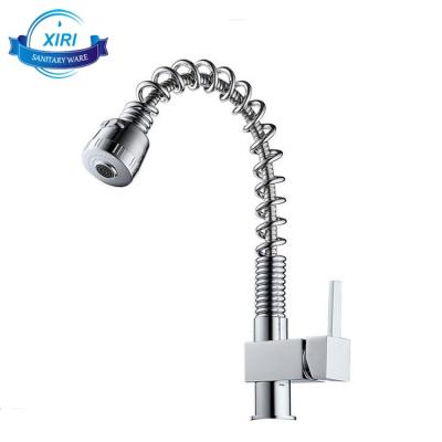 China Contemporary China Kitchen Faucets Pull Out Brass Sink Faucets Mixer For Kitchen Z052-4 for sale