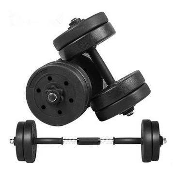 China 10kg 15kg 20kg 30kg 40kg cement dumbbell portable dumbbells set for sale