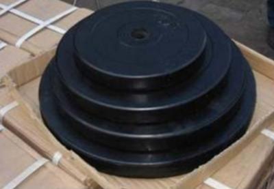 China 2.5kg 5kg 7.5kg 10kg 15kg dia28mm Rubber barbell  weight plate for sale for sale