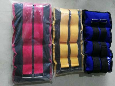 China wholesales 1kg 2kg 3kg 4kg 5kg 6kg  Weighted Ankle and Wrist sandbag for finess for sale