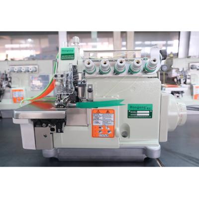 China Home use RONMACK RM-NXT-6D-GT 3 needle 6 thread top and bottom 3 feed direct drive inner side binding overlock sewing machine for sale