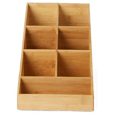 China Optimum Wit China Reader Condiment Accessories Organizer Bamboo Tray Bamboo Wood for sale