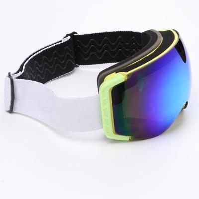 China High Quality Anti-fog Custom Eyewear Ski Goggles Winter Snowboarding Sport Double Layers Mirror Lens UV400 Outdoor Snow Sports For Adult for sale