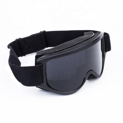 China Wholesale 100% UV400 Protection Fashion Design Black Ski Goggles Lenses Support OEM for sale