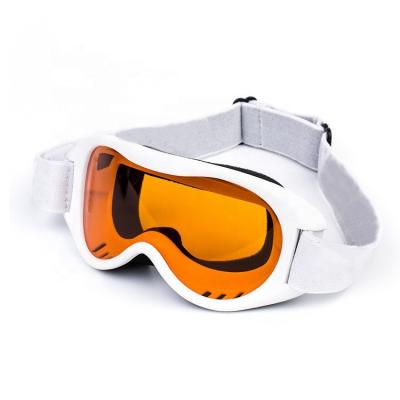 China 2021 100% UV400 Protection Fashion Design Orange Motorcycles Riding Goggles Ski Glasses for sale