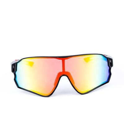 China 2019 100% UV400 protection fashion safety cycling sunglasses tr90 polarized sports sunglasses wholesale for sale