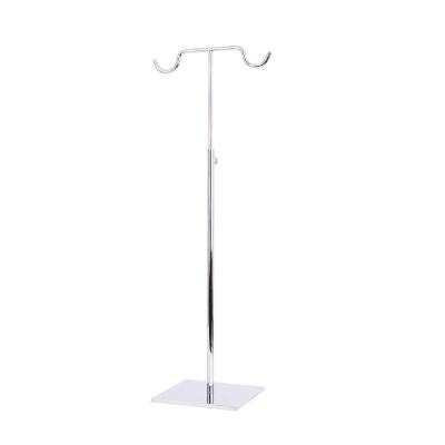 China Carbon Steel Double Sides Bag Display Stand For Handbag Store for sale