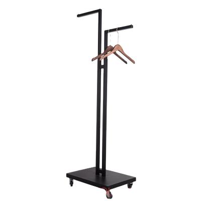 China Mobile Garment Rack With 4 Under Mounted Caster Wheels MY-C034 for sale