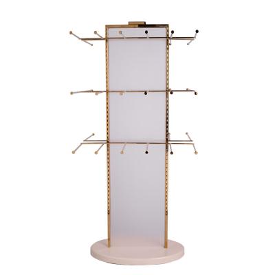 China Metal Stainless Steel Underwear Display Stand Underwear Lingerie Bra Display Rack MY-U003 for sale