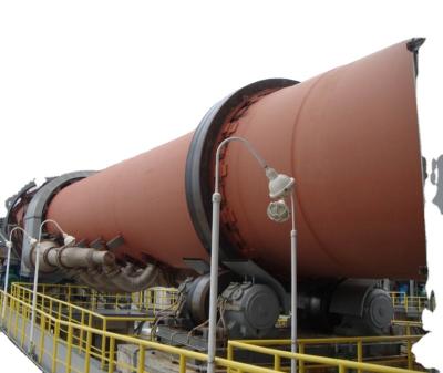 China Building Material Shops Large Capacity Rotary Kiln For Cement High Efficiency Rotary Kiln For Chemical Metallurgy for sale