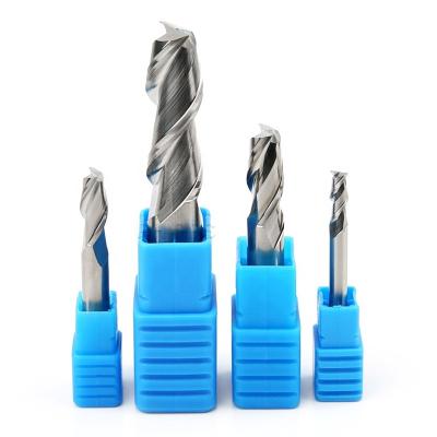 China Aluminum Alloy Manufacturer Price PHIPPS China 45 Degree 2 Spline Carbide Tool CNC End Mill CNC Milling Cutter for sale